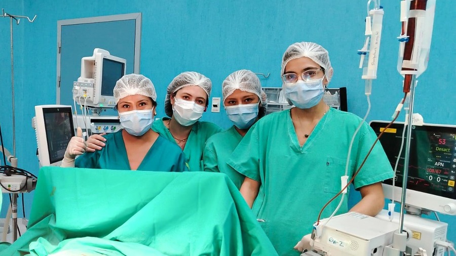 Hospital de Montero realiza histórica cirugía que salva la vida de un paciente con aneurisma gigante