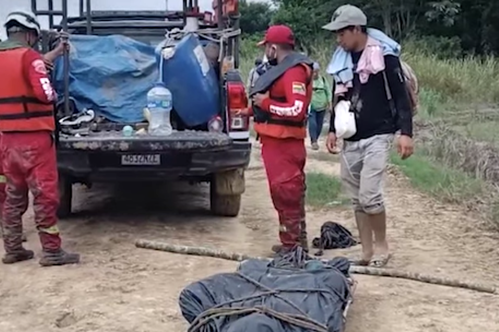 Hallan sin vida al pescador desaparecido en el río de Santa Rosa del Sara