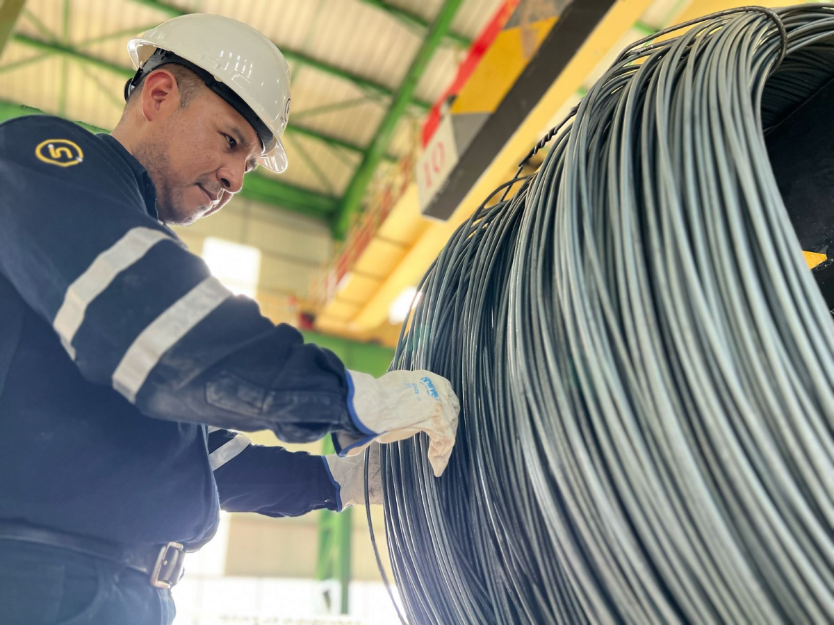 Internacional Intertek inicia certificación de calidad de barras corrugadas y alambrón de la siderúrgica del Mutún