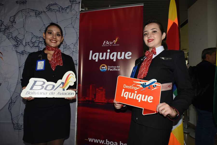 BoA inicia conexión aérea con Chile en un vuelo inaugural que afianza la integración