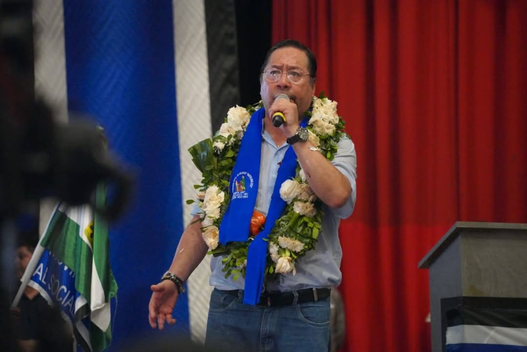Arce es proclamado candidato en Santa Cruz, evoca victoria de 2020 y afirma que el MAS derrotará una vez más a la derecha