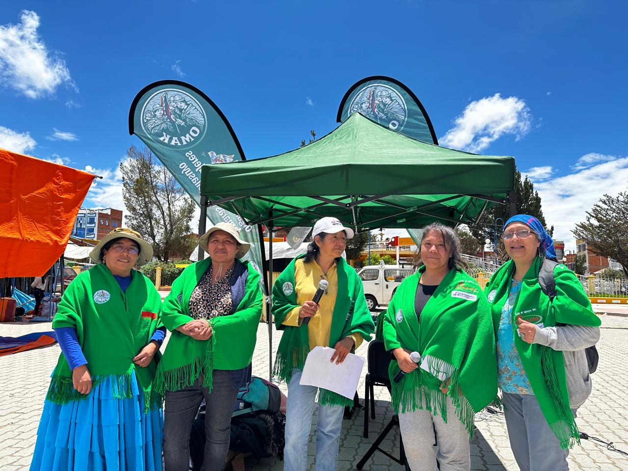 Presentación de la sistematización “Comunicación popular para la prevención de violencia contra las mujeres”. Foto: OMAK