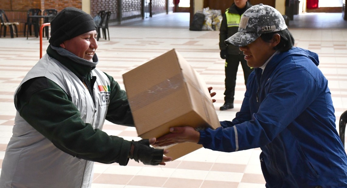 TED Oruro recibe papeletas de sufragio y activa la logístico de cara a las elecciones del 17 de agosto