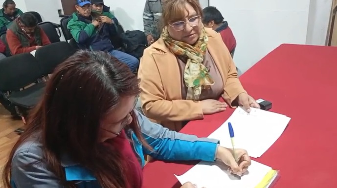 Se levanta el bloqueo en Sak’a Churu tras acuerdo entre Alcaldía de La Paz y trabajadores