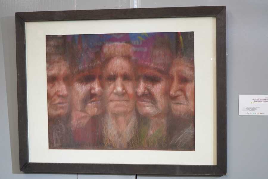 Muestra de artistas emergentes de Bolivia rinde homenaje al Bicentenario