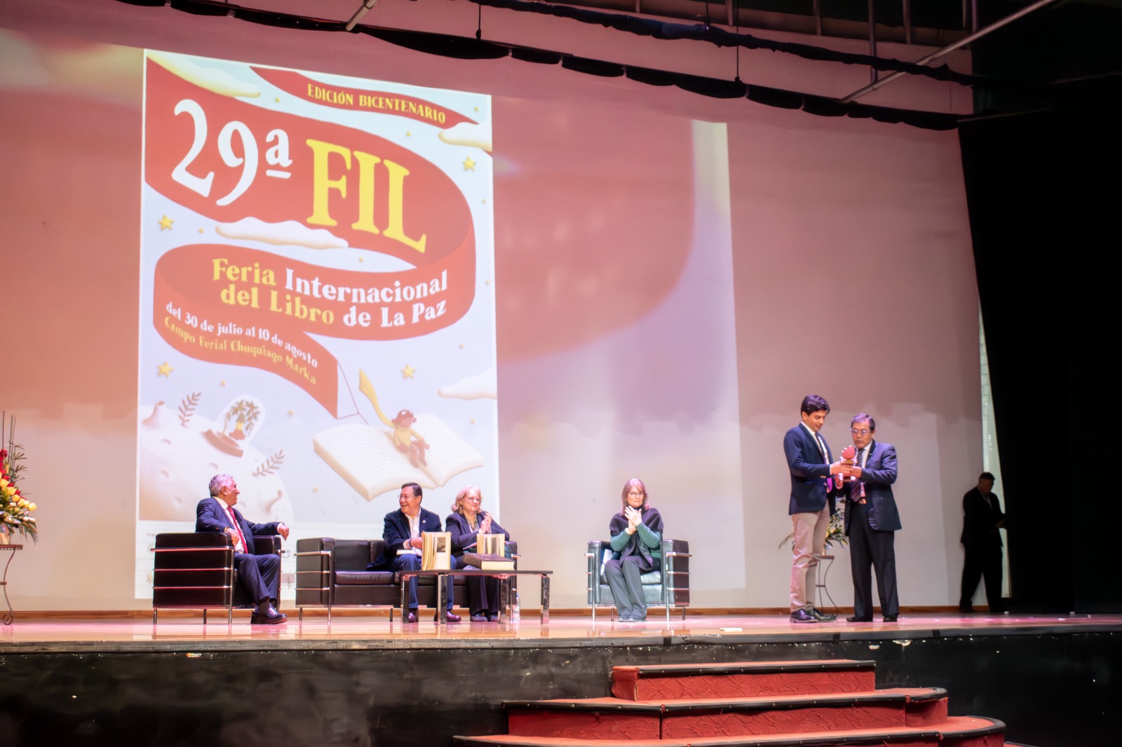 Cámara Departamental del Libro de La Paz celebra 80 años de impulso a la cultura y lectura