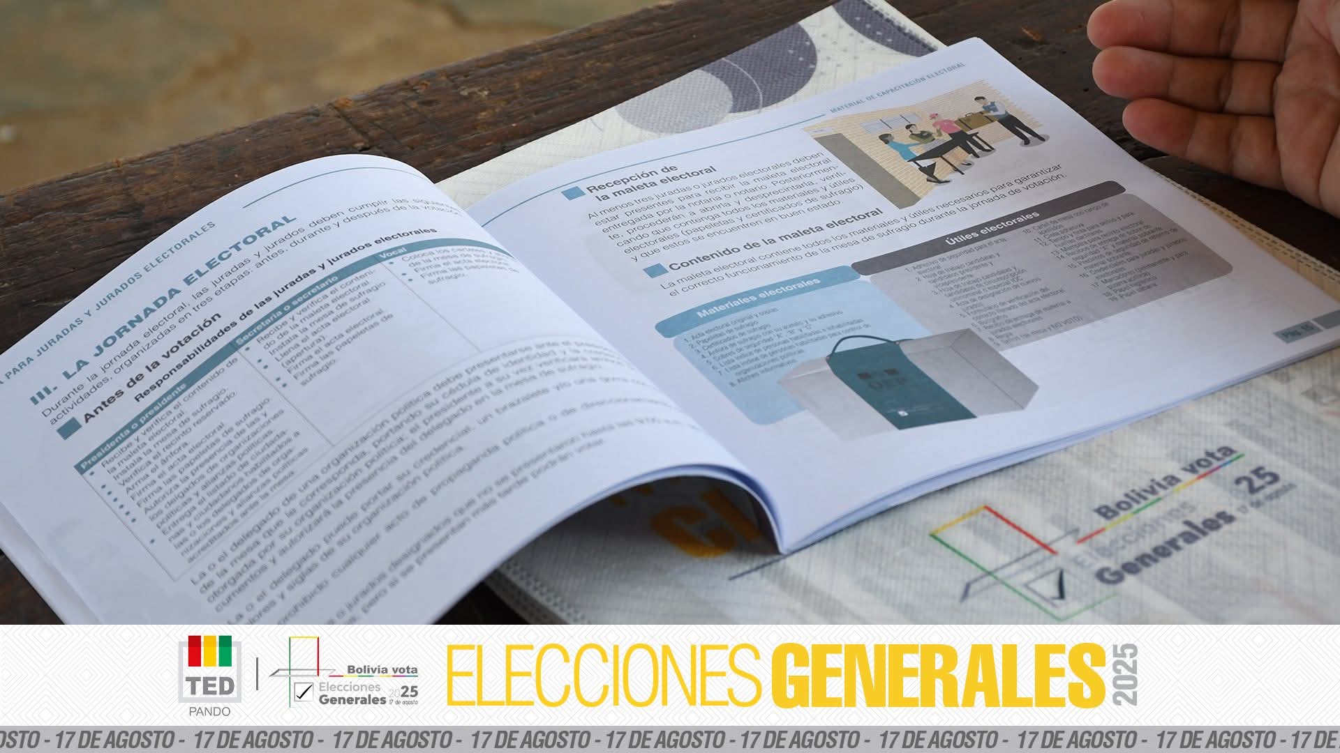 Ente electoral del Perú envía a un magistrado para seguir las elecciones en Bolivia