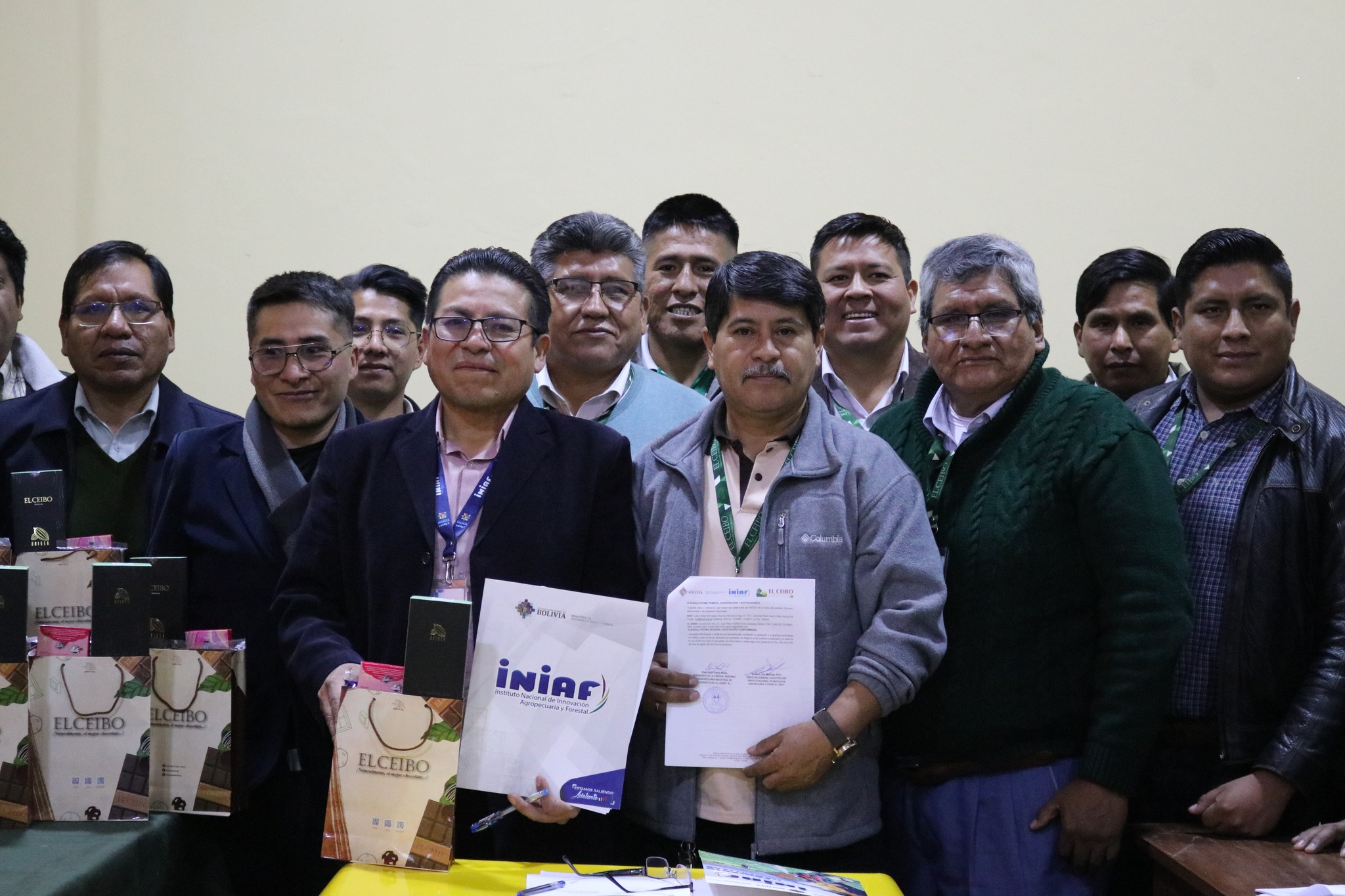 INIAF y El Ceibo acuerdan fortalecer la producción de cacao en Bolivia