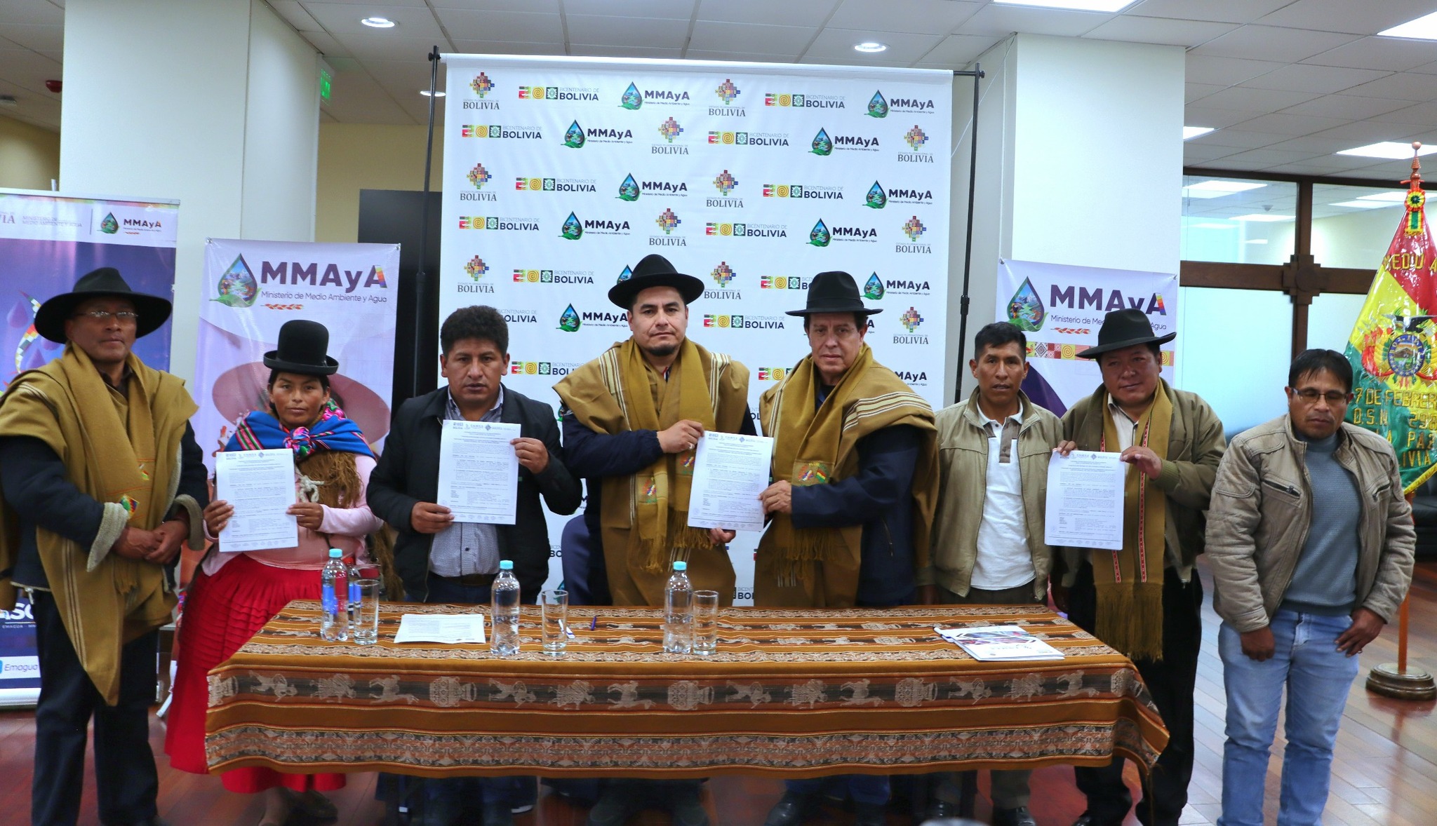 Construirán un sistema de agua potable en una comunidad de Malla por más de Bs 576.000