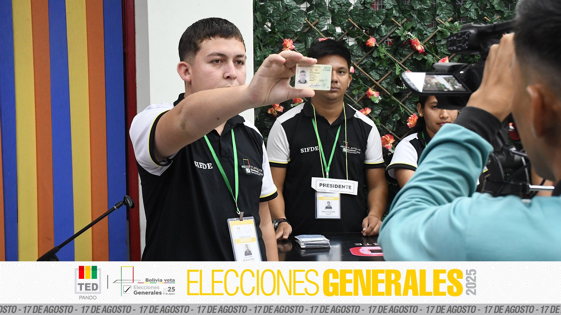 Mesas de sufragio funcionarán por ocho horas, votantes deben presentar la cédula de identidad