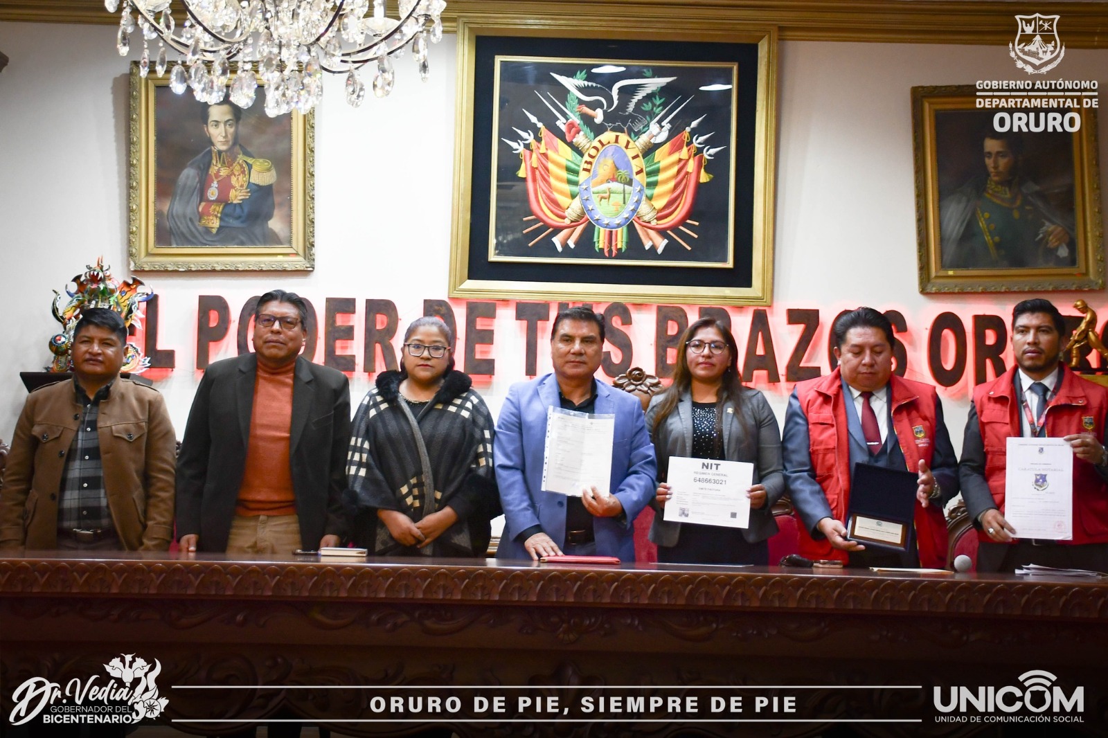 Puerto Seco Oruro, primera empresa departamental pública registrada en el Seprec