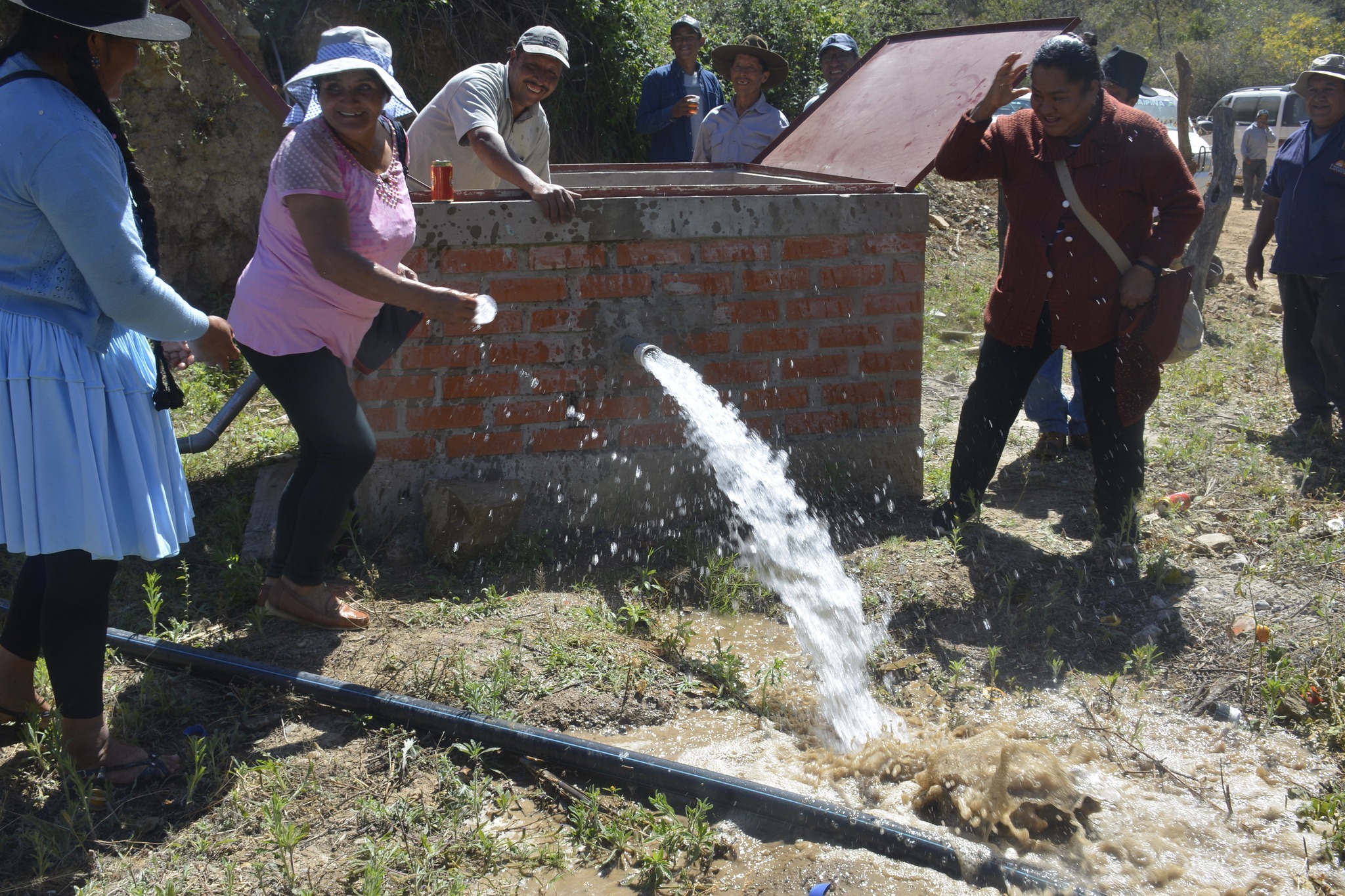 En Saipina entregan dos sistemas de agua para beneficio de 316 familias agrícolas