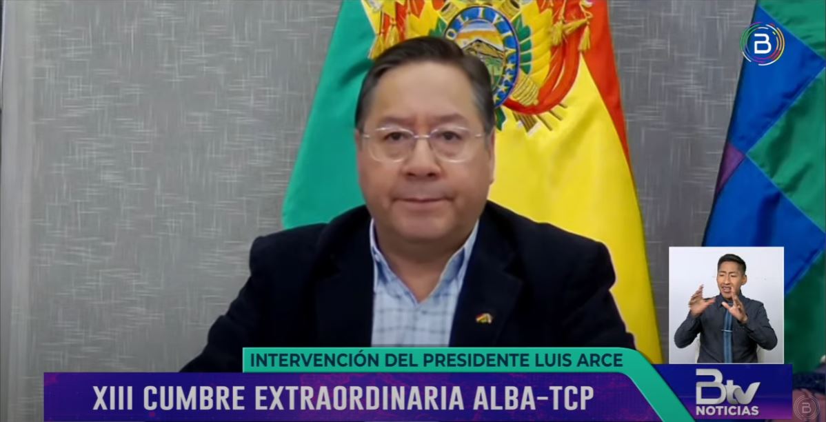Arce denuncia que EEUU busca controlar geopolíticamente América Latina por sus recursos naturales
