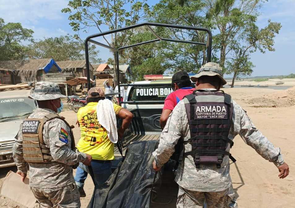 Armada recupera el cuerpo de comunario desaparecido en el río Mamoré