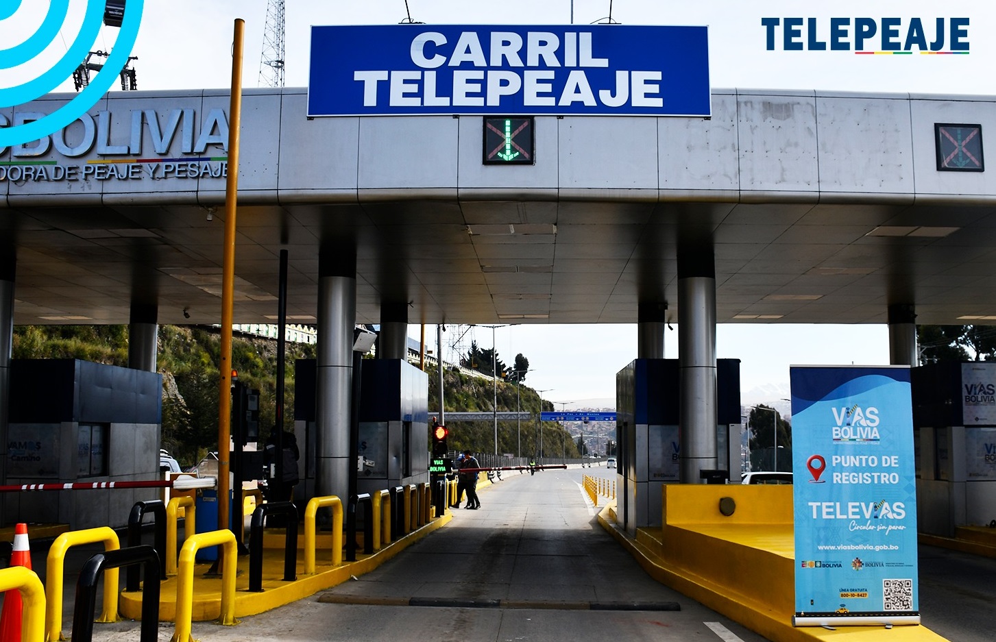 Vías Bolivia activará cobro electrónico de peaje en 44 estaciones de la Red Vial hasta fin de año