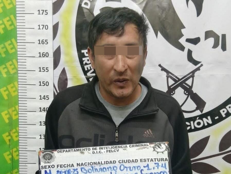 Periodista en Oruro es agredida en su set de Tv, el agresor fue aprehendido y es acusado por acoso