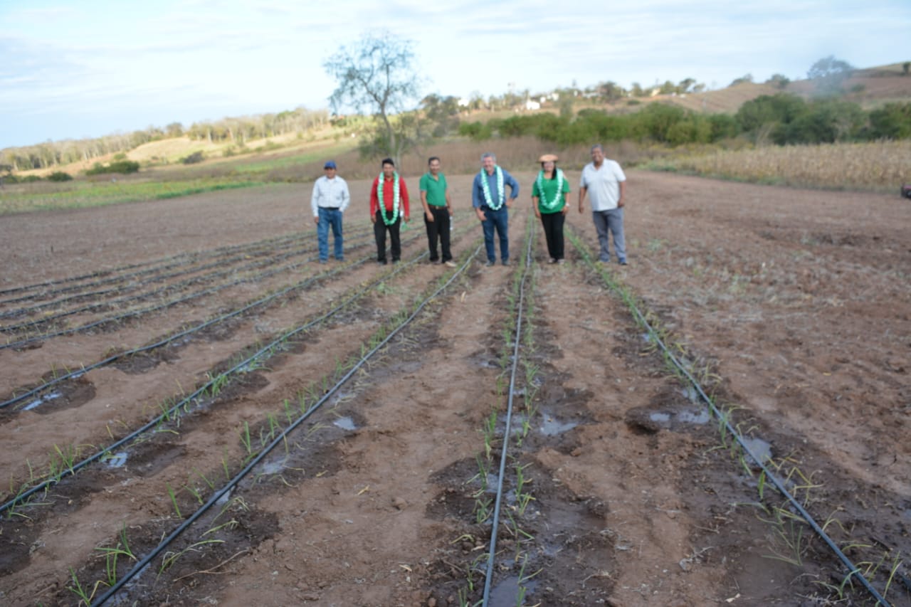 Con Bs 2,4 millones de inversión entregan riego tecnificado para mejorar la producción en Yacuiba