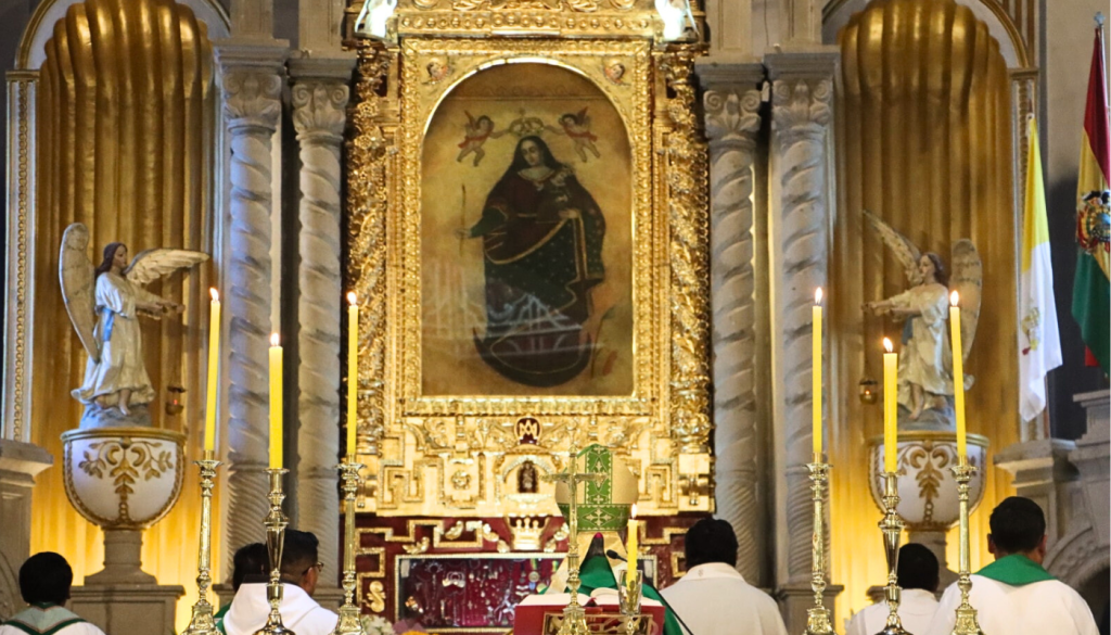 Otorgan título de Basílica Menor al Santuario de la Virgen del Socavón