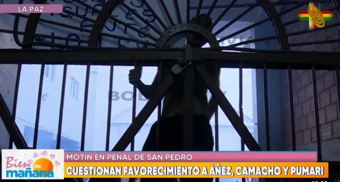 Privados de libertad se declaran en emergencia y denuncian “favoritismo” del TSJ con Áñez, Camacho y Pumari