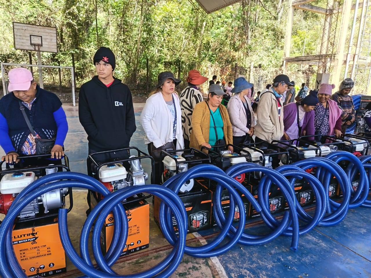 En El Torno entregan sistemas de riego para potenciar la agricultura