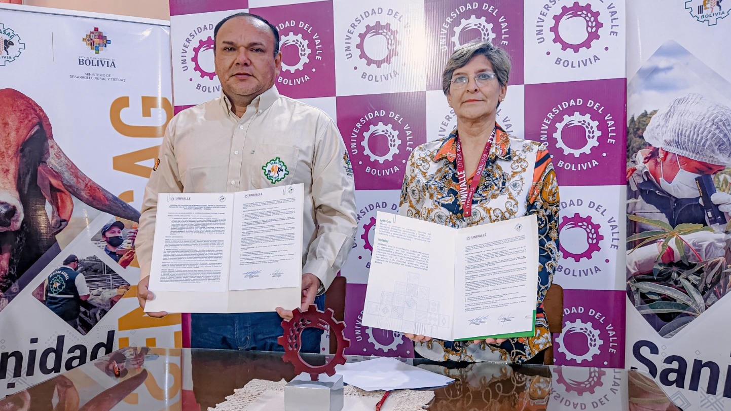 Suscriben convenio para prácticas profesionales que contribuyan al desarrollo agropecuario y alimenticio del país