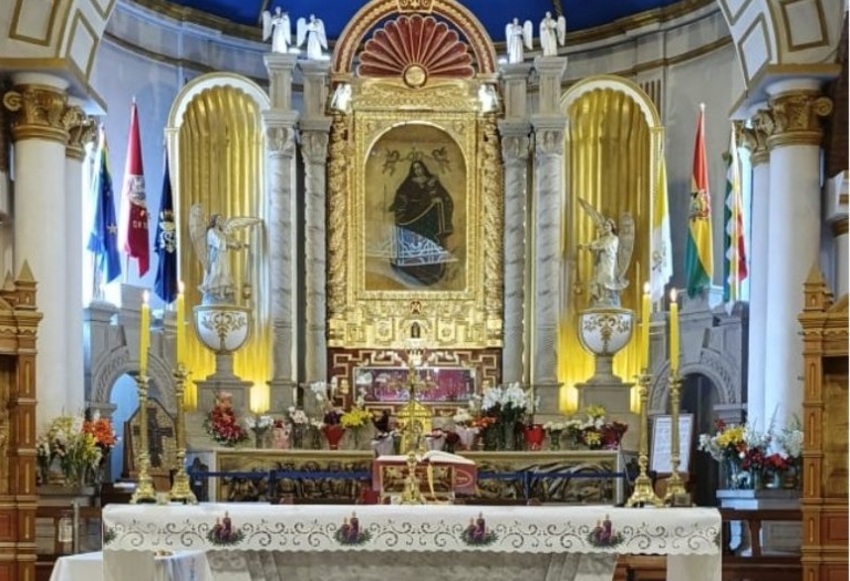 Todo listo para la proclamación del Santuario de la Virgen del Socavón como Basílica Menor