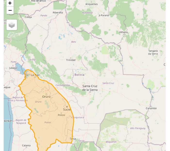 Activan alertas por vientos fuertes durante el fin de semana para siete departamentos