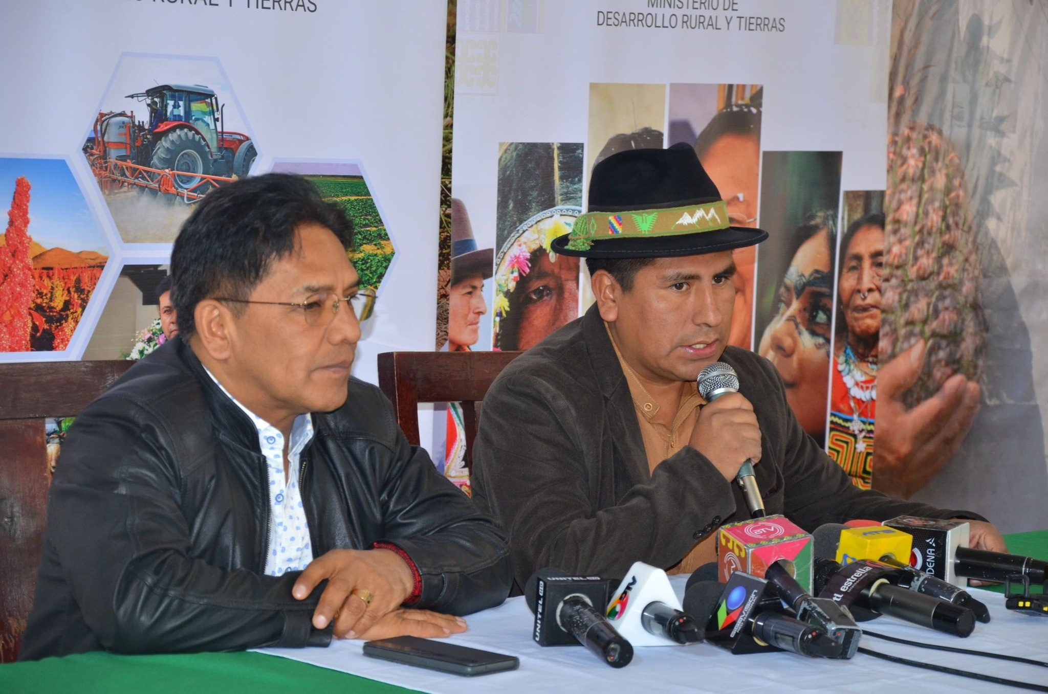 Lanzamiento de la primera feria "Del campo a la olla" 2025. Foto: Ministerio de Desarrollo Rural y Tierras.