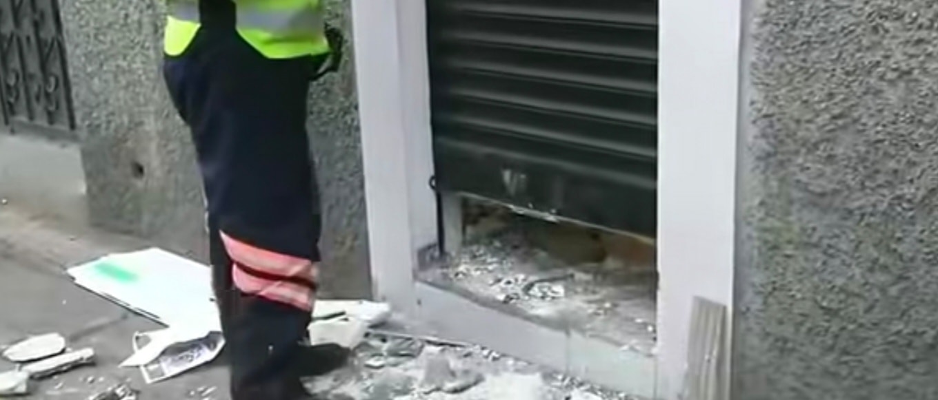 Identifican a presunto responsable de la explosión en un cajero automático de La Paz