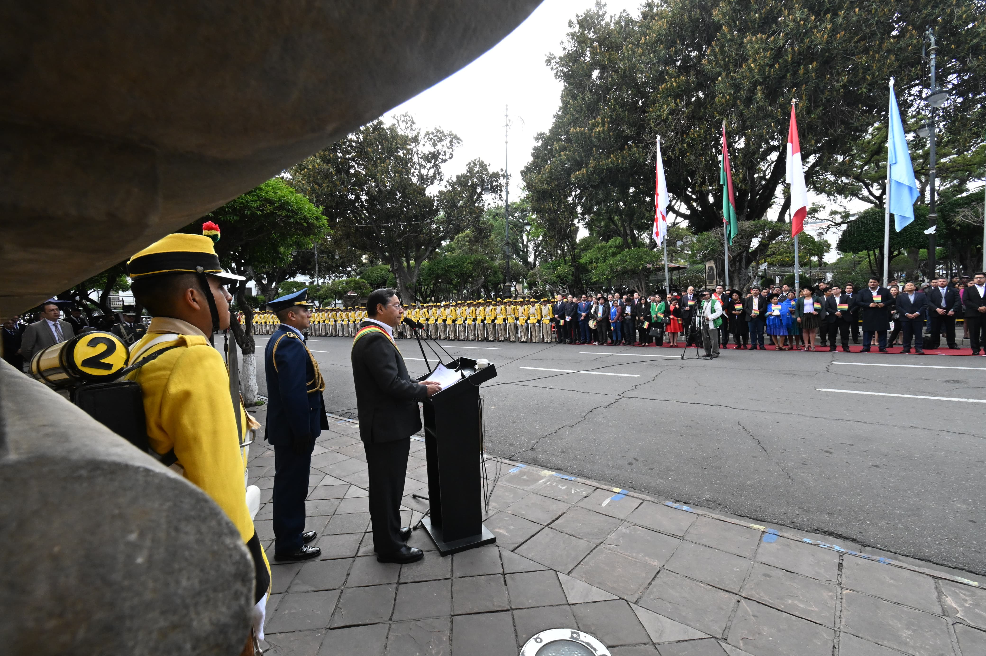 Arce convoca a resolver diferencias y tensiones a través de la unidad y paz social hacia el Bicentenario