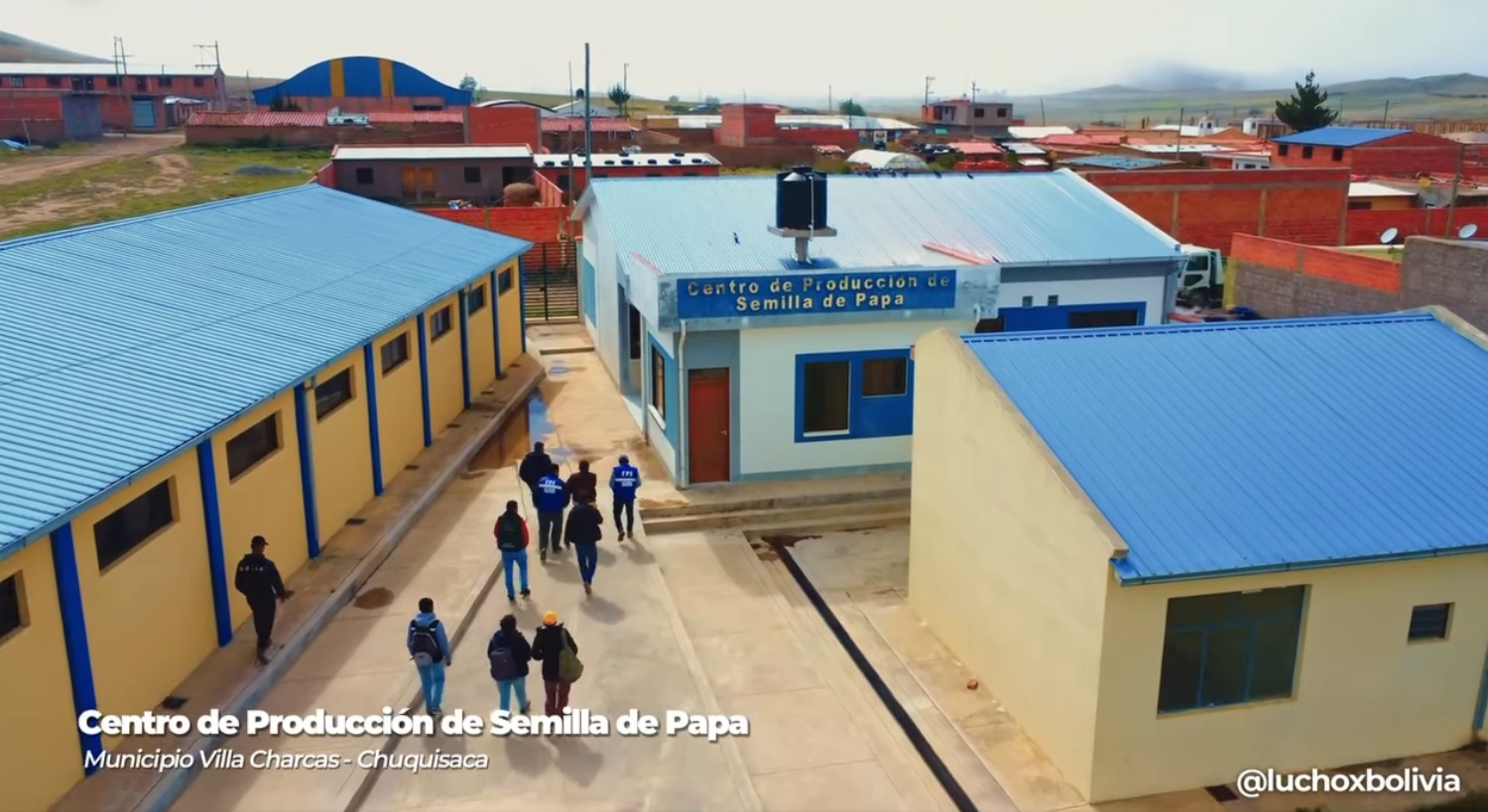 Concluye construcción del Centro de Producción de Semilla de Papa en Villa Charcas