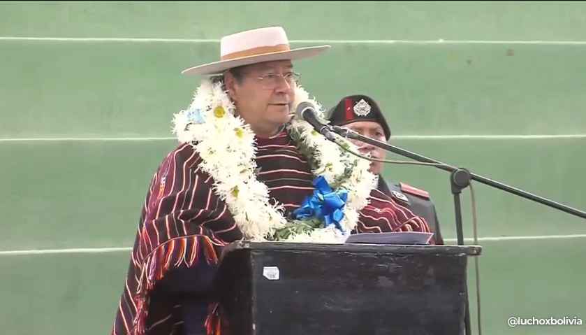 Arce denuncia que enfrenta una guerra económica de trasfondo político y el embate de la troica “Evo, Mesa y Camacho”