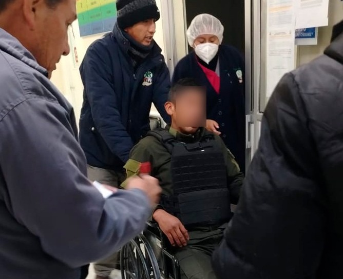 Tres policías heridos tras emboscada de afines evistas