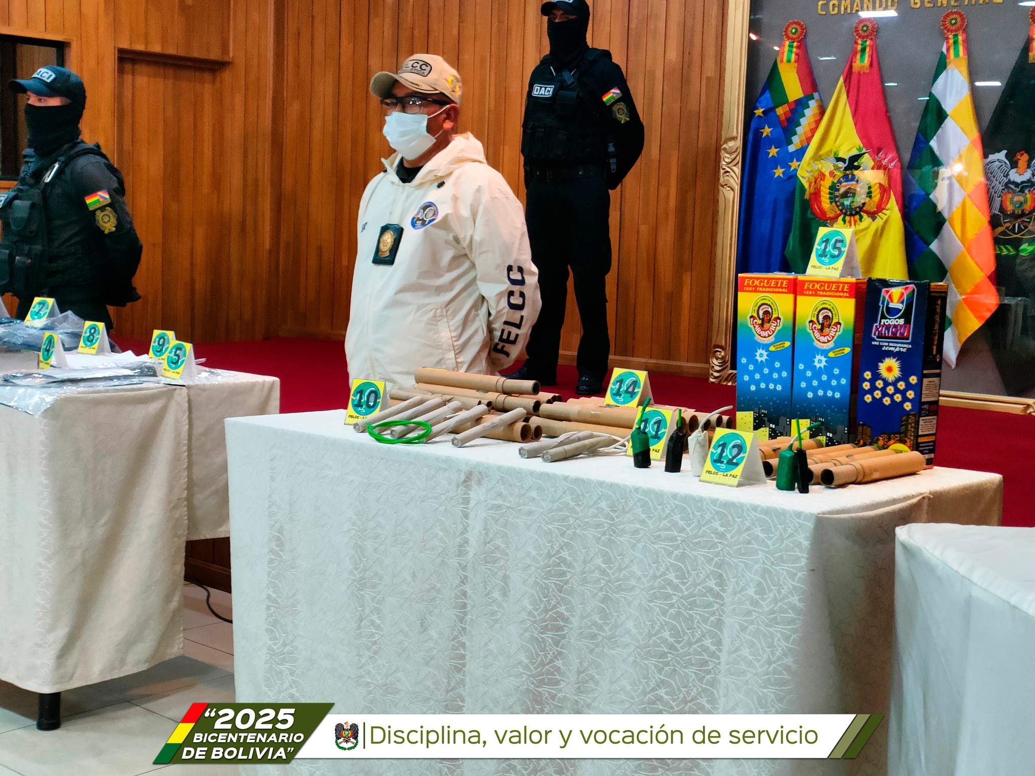 Policía arresta a 29 evistas y aprehende a otros 12 con dinamitas y mechas, se mimetizaron en la marcha de gremiales de El Alto