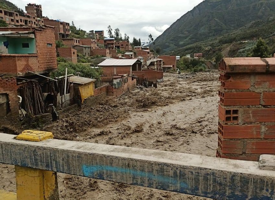 Reportan que 15 municipios de La Paz son afectados por crecida de ríos