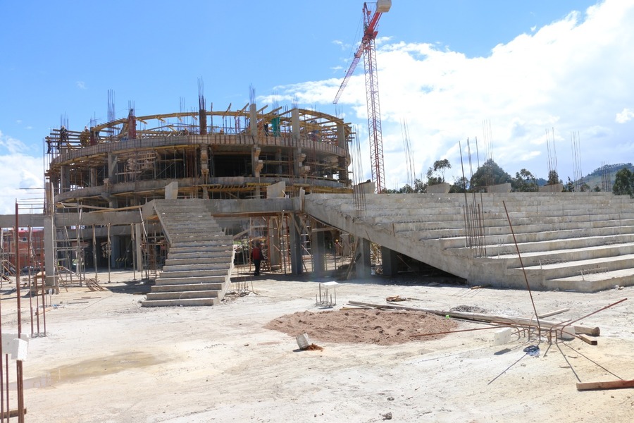 Construcción del edificio del ABNB en Sucre avanza y proyecta su conclusión en agosto de 2025