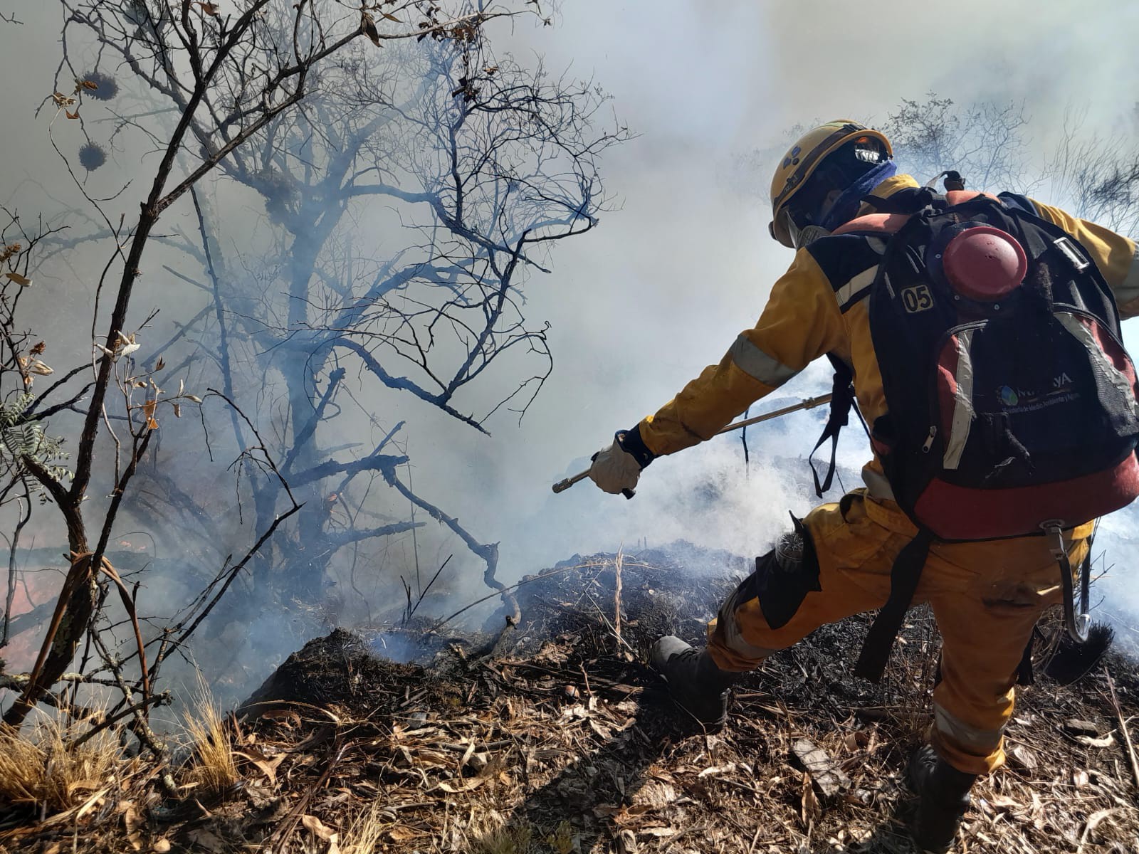 Autorizan ingreso de camión bombero para la Fundación de Voluntarios de Salvamento y Rescate GEOS