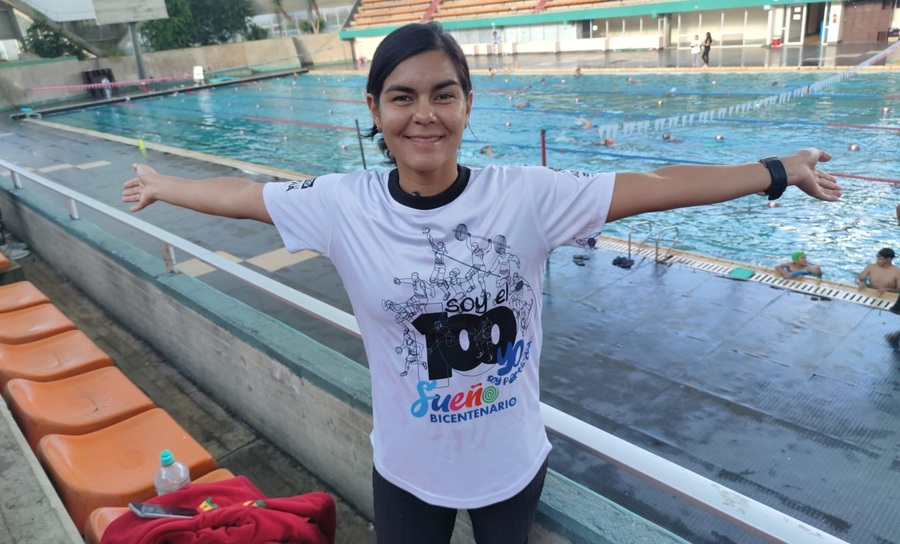 Marjim Soto, de una cama de hospital a subcampeona de triatlón en el Bicentenario