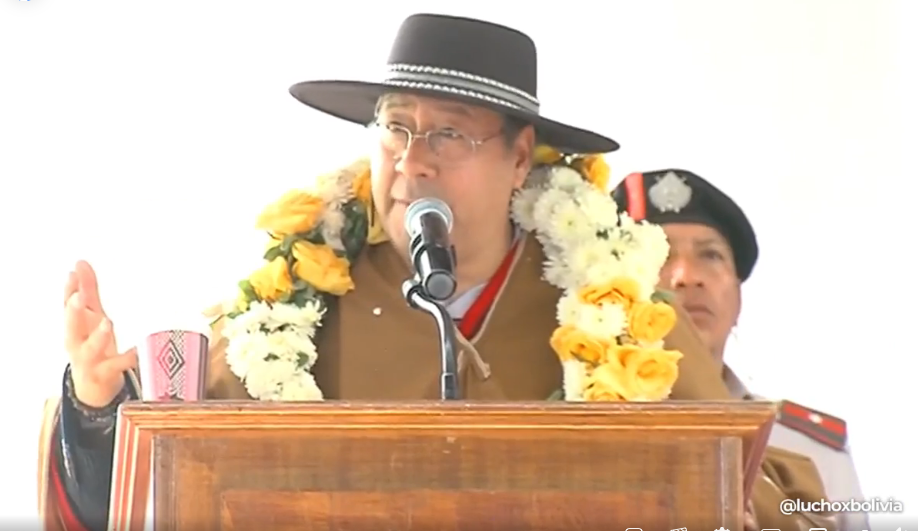 Arce entrega una unidad educativa en Vinto y destaca que “pese a tener menos plata” el Gobierno ejecuta obras