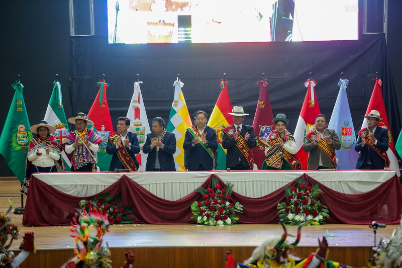 Arce revela que Oruro será el departamento pionero en el uso del hidrógeno verde en todo el país