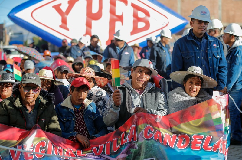 Arce entrega redes de gas domiciliario con una inversión superior a Bs 31 millones en San Isidro 