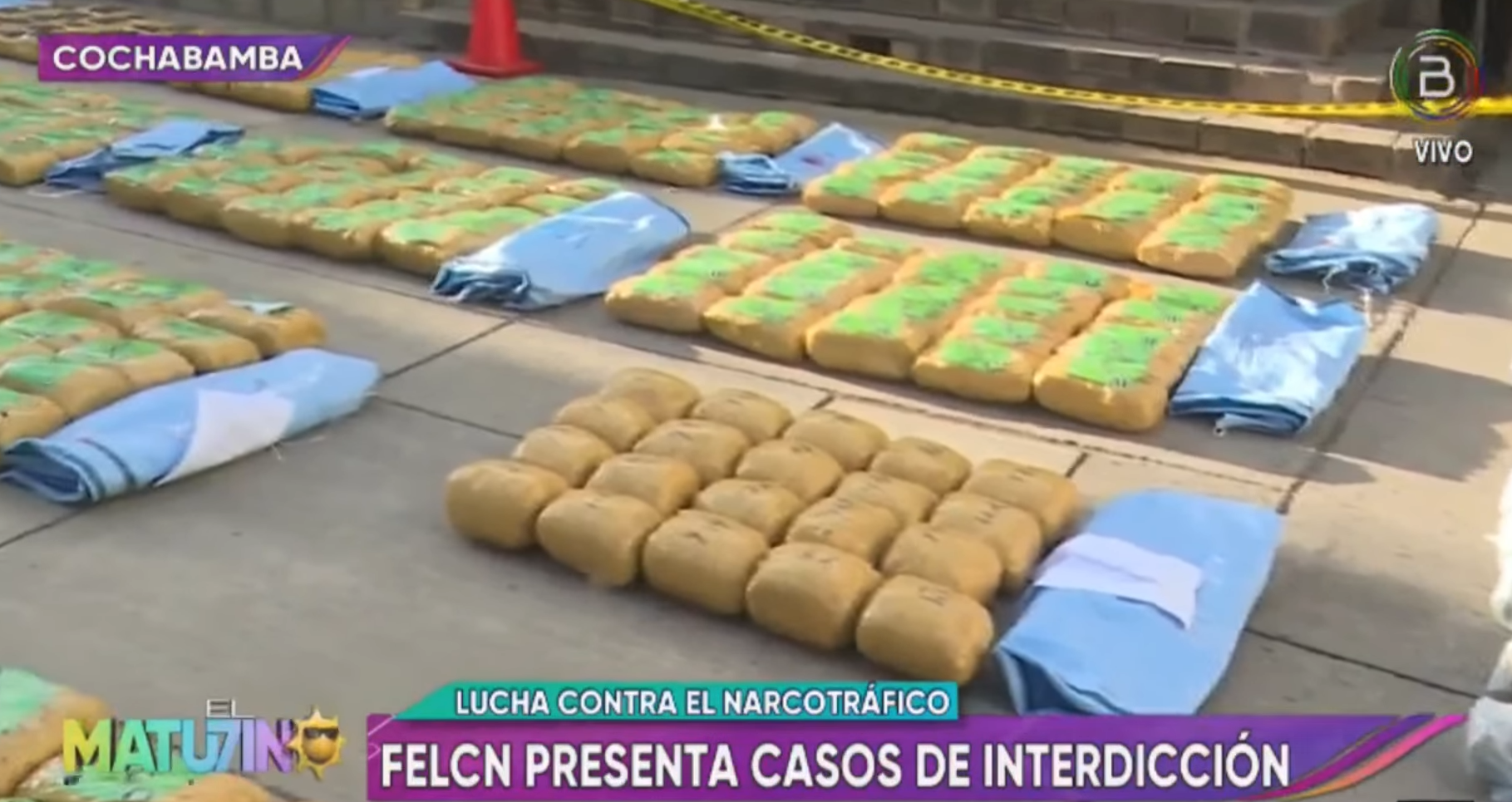 Afectan al narcotráfico en más de $us 737.000 por decomiso de marihuana