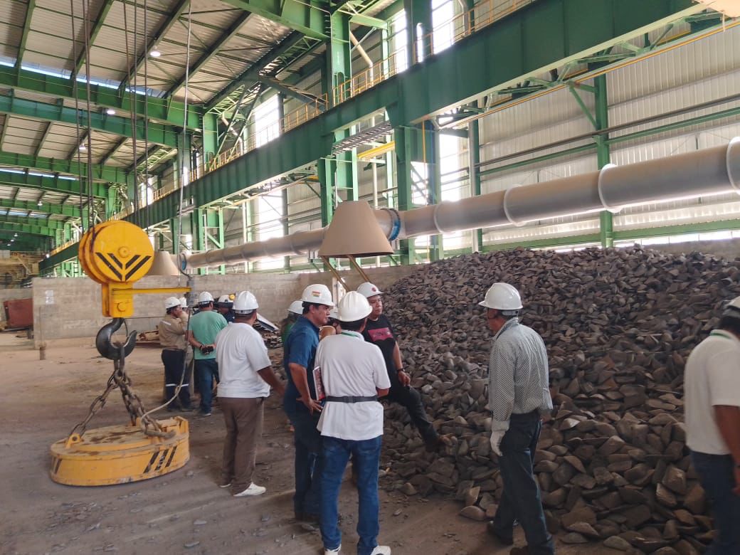 Comité Cívico de Puerto Suárez califica de “colosa” a la Siderúrgica del Mutún y expresa su orgullo por la obra