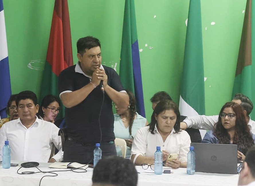 Ministro de Desarrollo Rural y Tierras (MDRyT), Yamil Flores Lazo. Foto: MDRyT