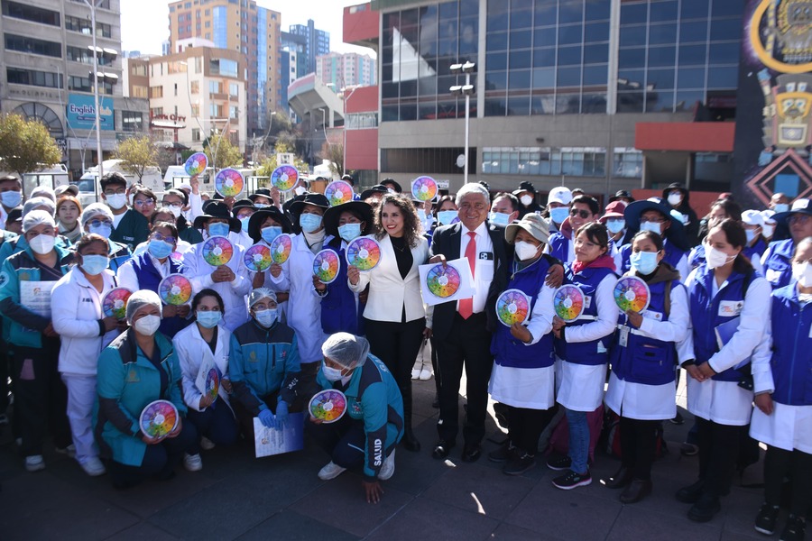 Brigadas de salud recorrerán el municipio de La Paz para inmunizar a niños contra el sarampión 