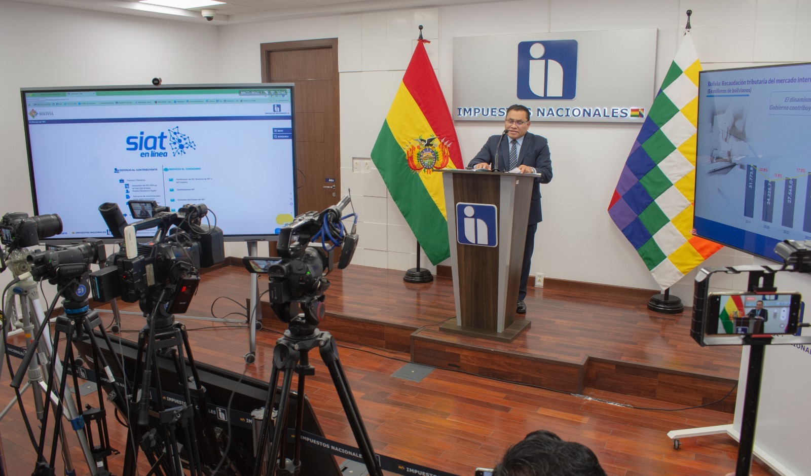 Impuestos: El SIAT en Línea simplifica al contribuyente la rectificación de la declaración jurada 