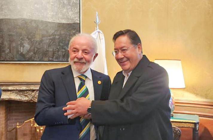 Arce y Lula coinciden en fortalecer la integración y cooperación regional