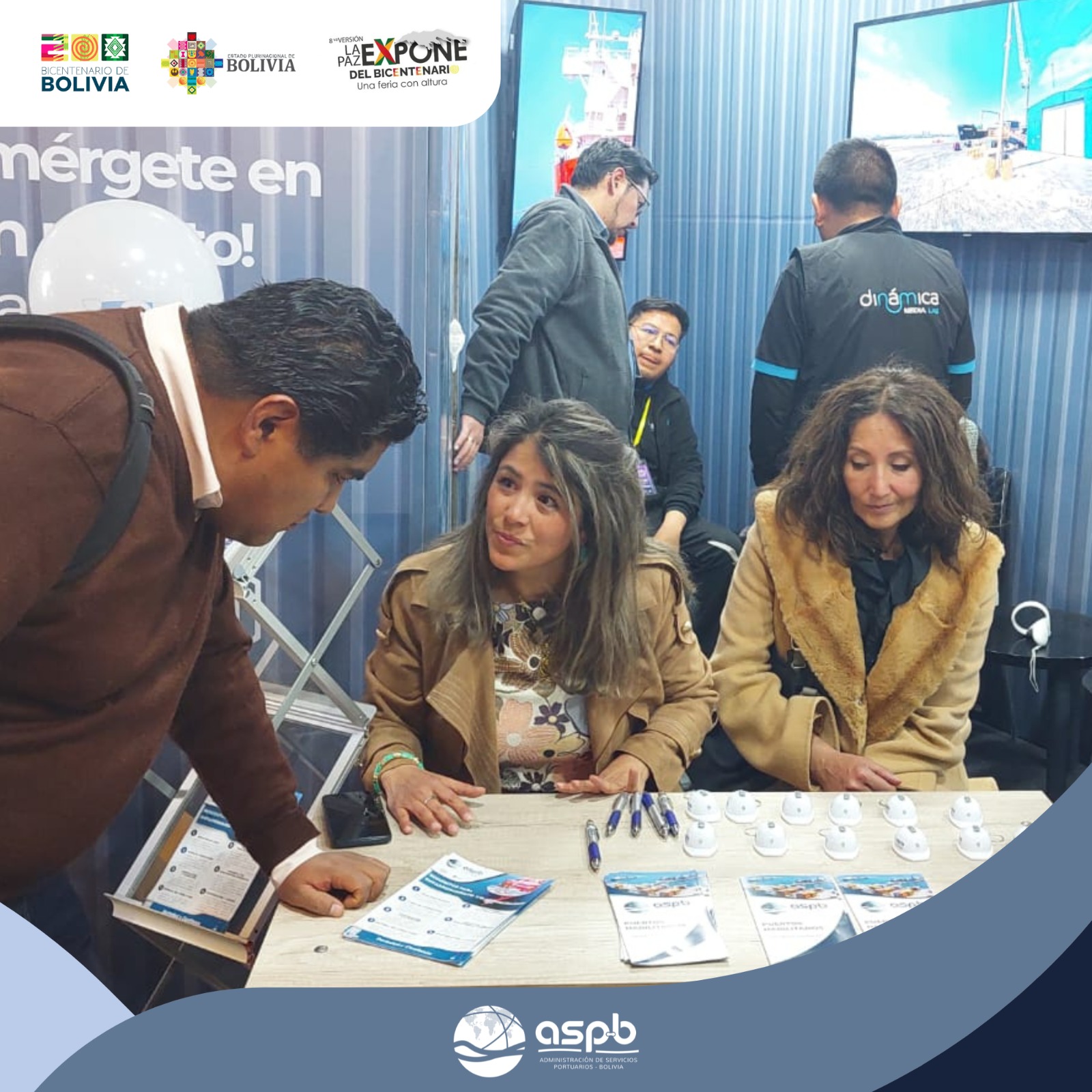 ASP-B invita a conocer los servicios que brinda para facilitar el comercio exterior en la feria La Paz Expone 2025