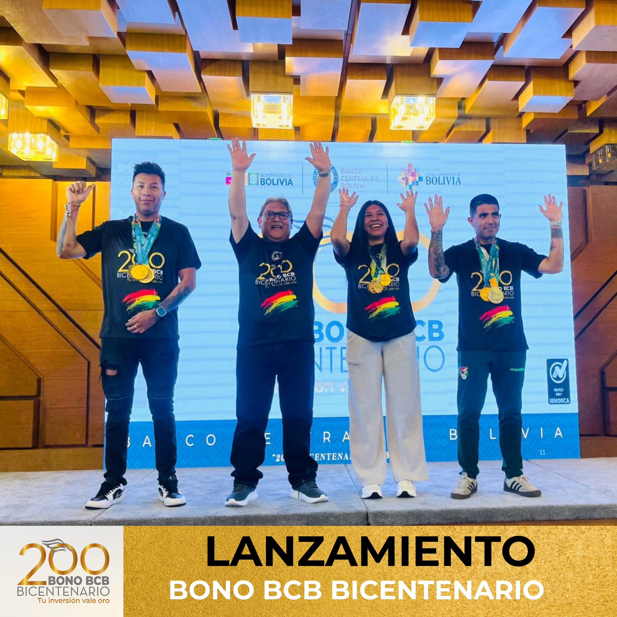 BCB logra ventas por más de Bs 45 millones del Bono BCB Bicentenario en ocho días