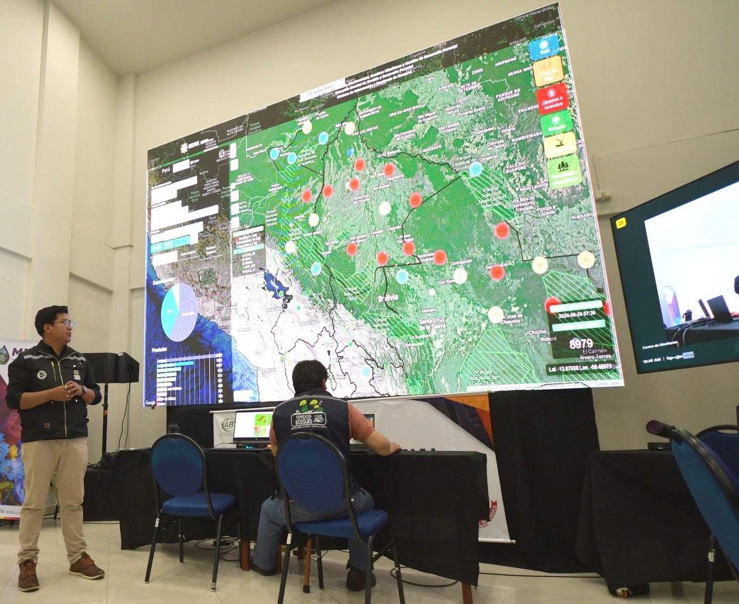 Centro de monitoreo contra incendios forestales con despliegue militar arrancará la próxima semana